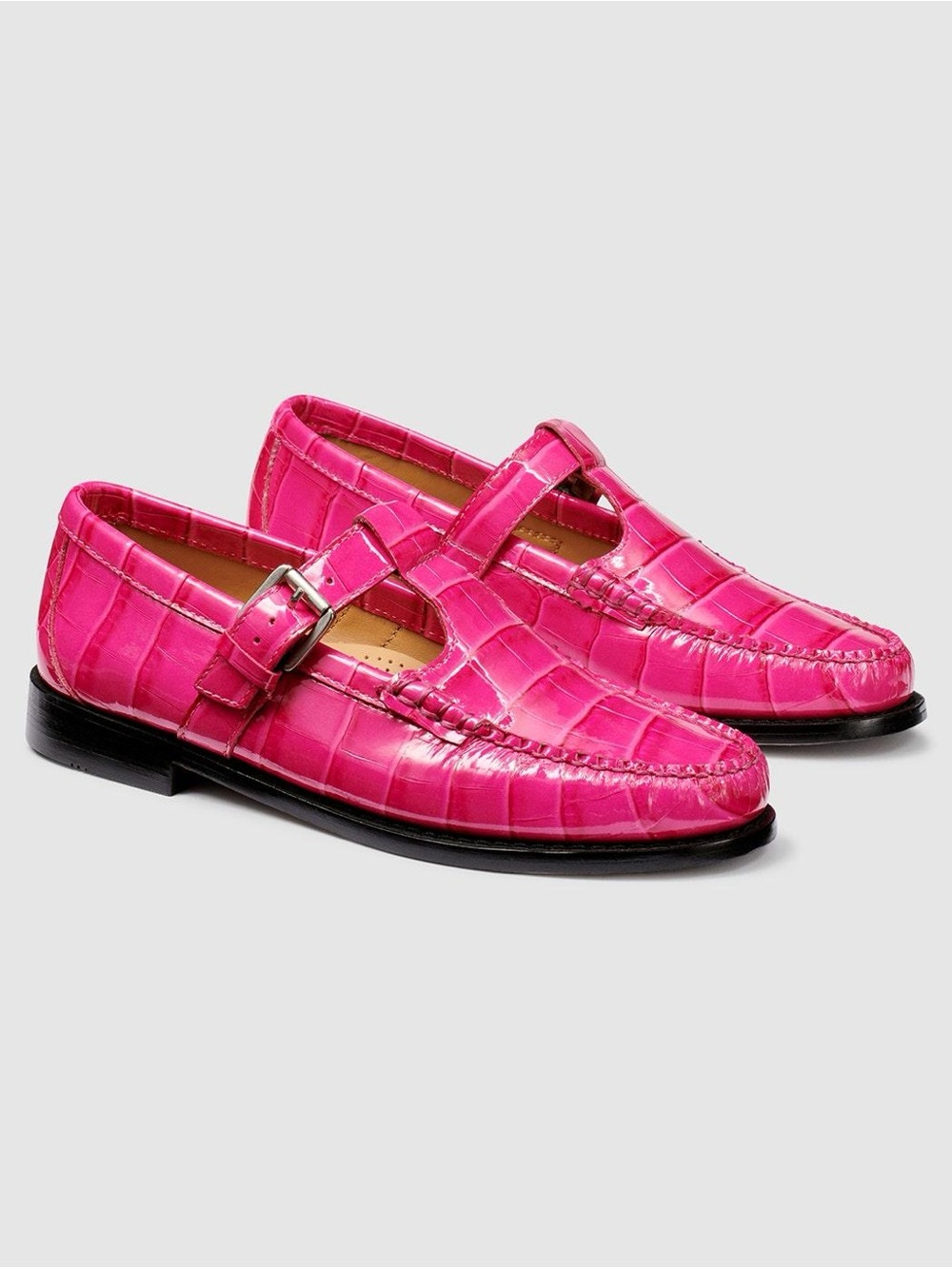 NWT G.H. Bass Mary Jane Weejuns - Pink